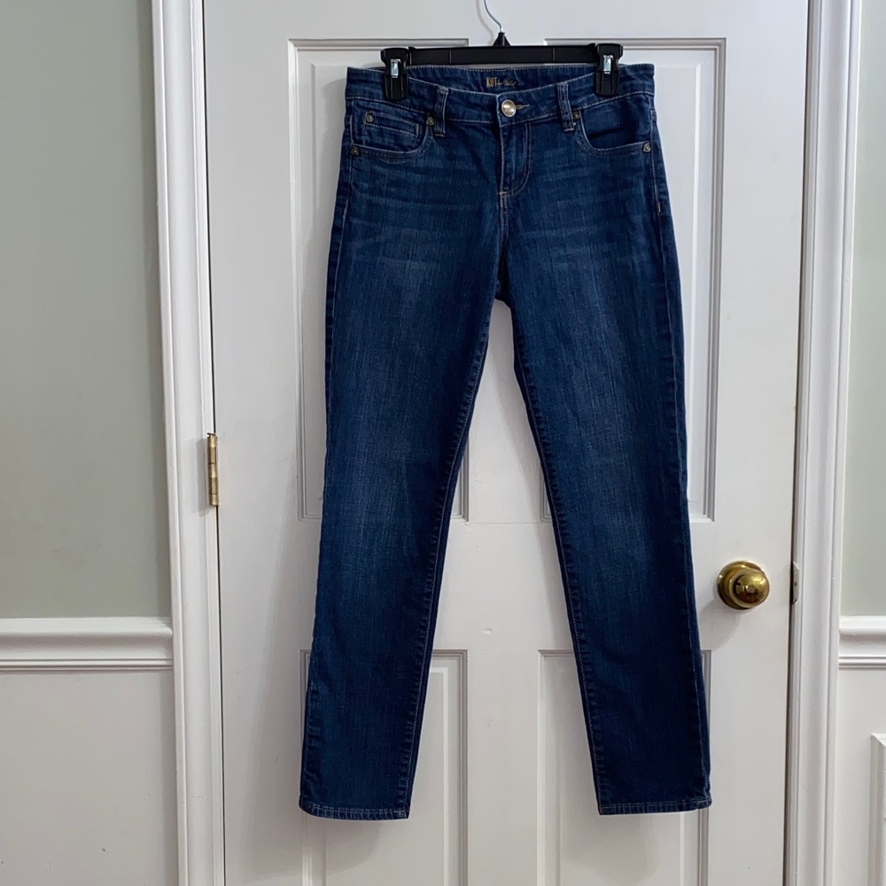 Kut from the Kloth Dark Blue Skinny Jeans Women’s Size 4